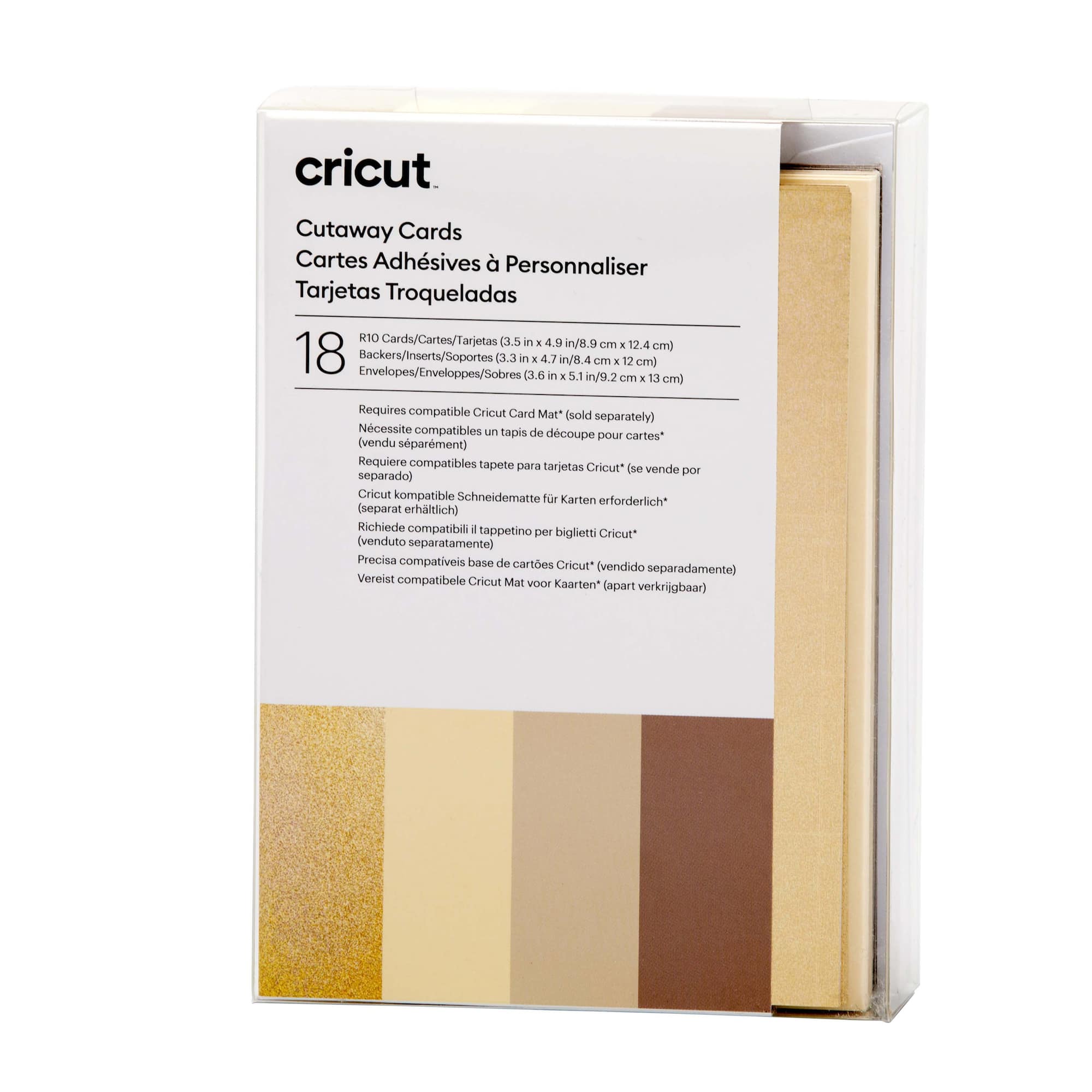 Cricut® R10 Cutaway Cards, Neutrals Sampler